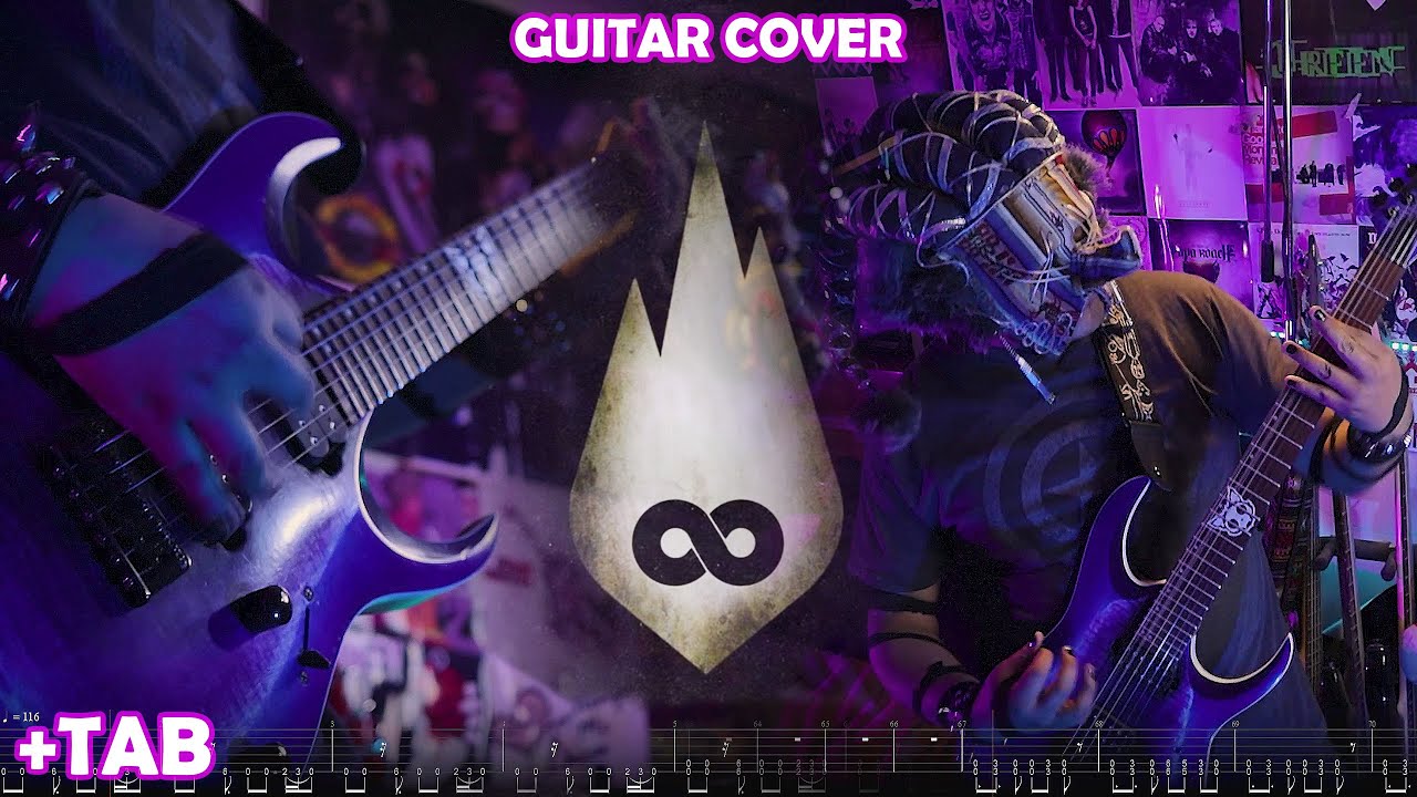 Thousand Foot Krutch - Down | Guitar Cover + TAB • MIK3 MK •