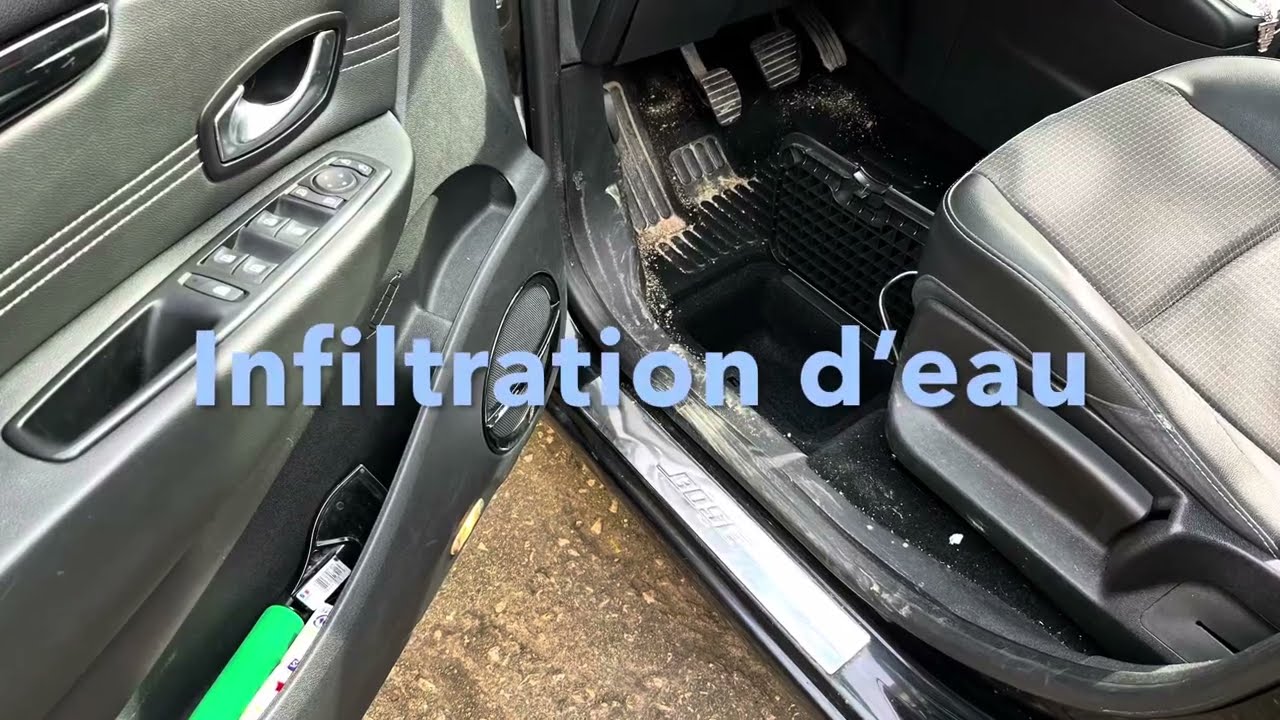 Scenic 3 infiltration habitacle #renault #scenic #infiltration #habitacle #tuto #tutorial #solution