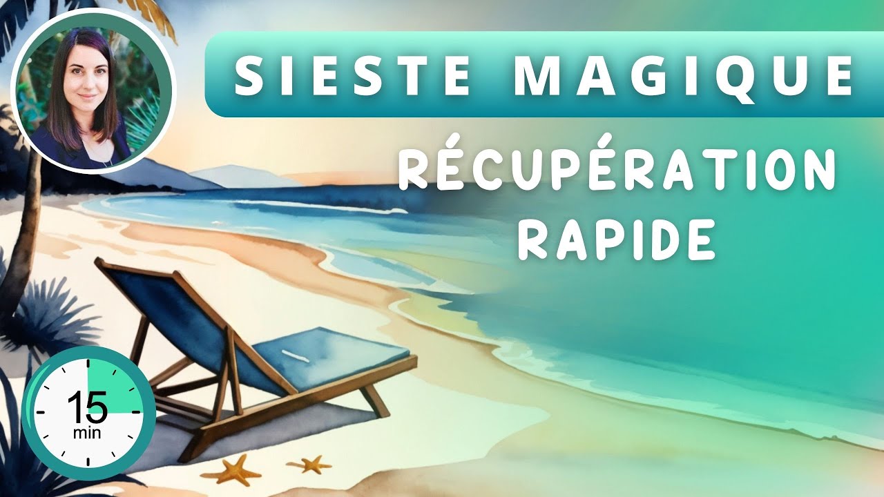 Micro Sieste Hypnose 15 min R&eacute;cup&eacute;ration rapide : Sur la route des vacances faites une pause