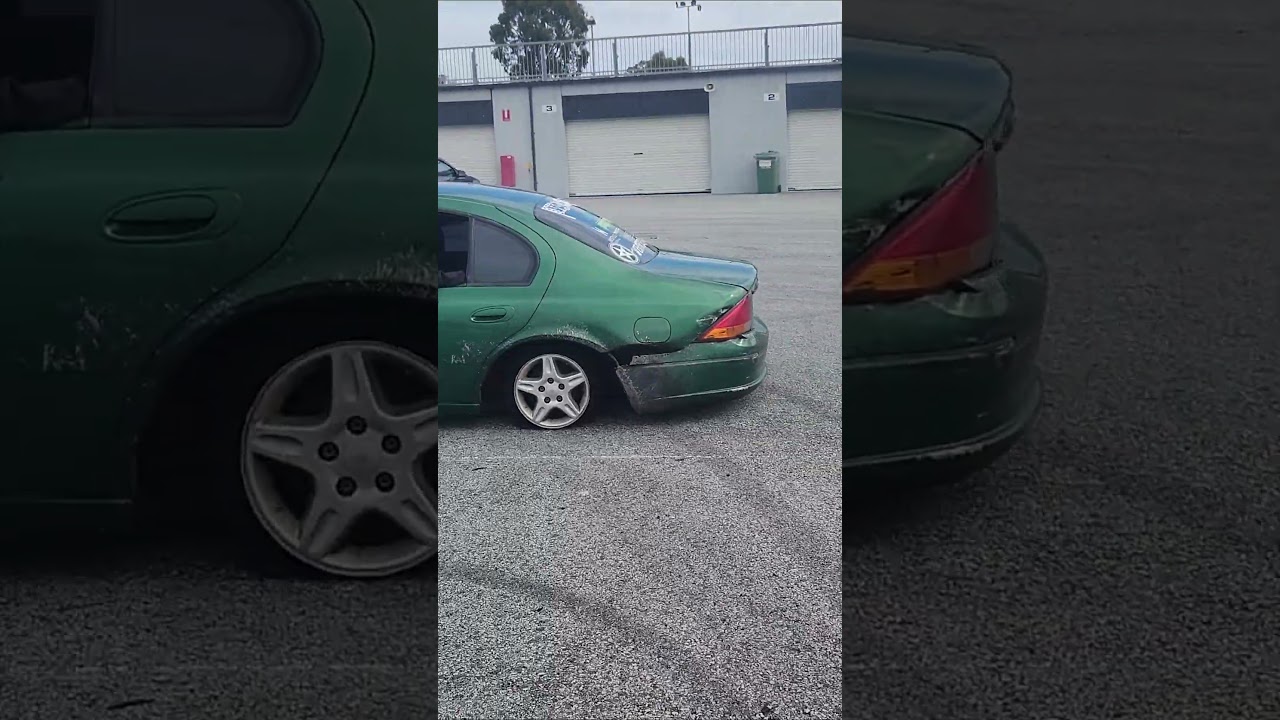 ABSURD TURBO'D AU FALCON 'AU-B-URT' #shorts #viral #trending #skidfest #ford #burnouts