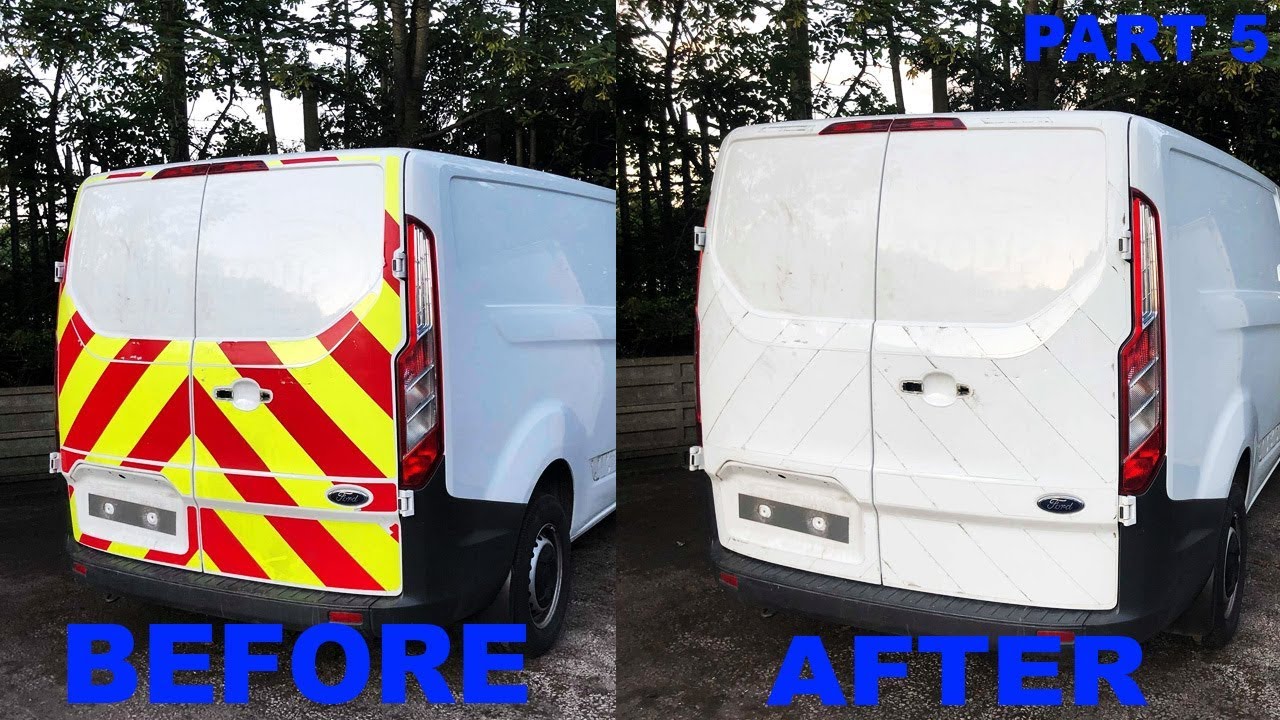 HOW TO REMOVE REFLECTIVE STICKERS FROM ANY VEHICLE