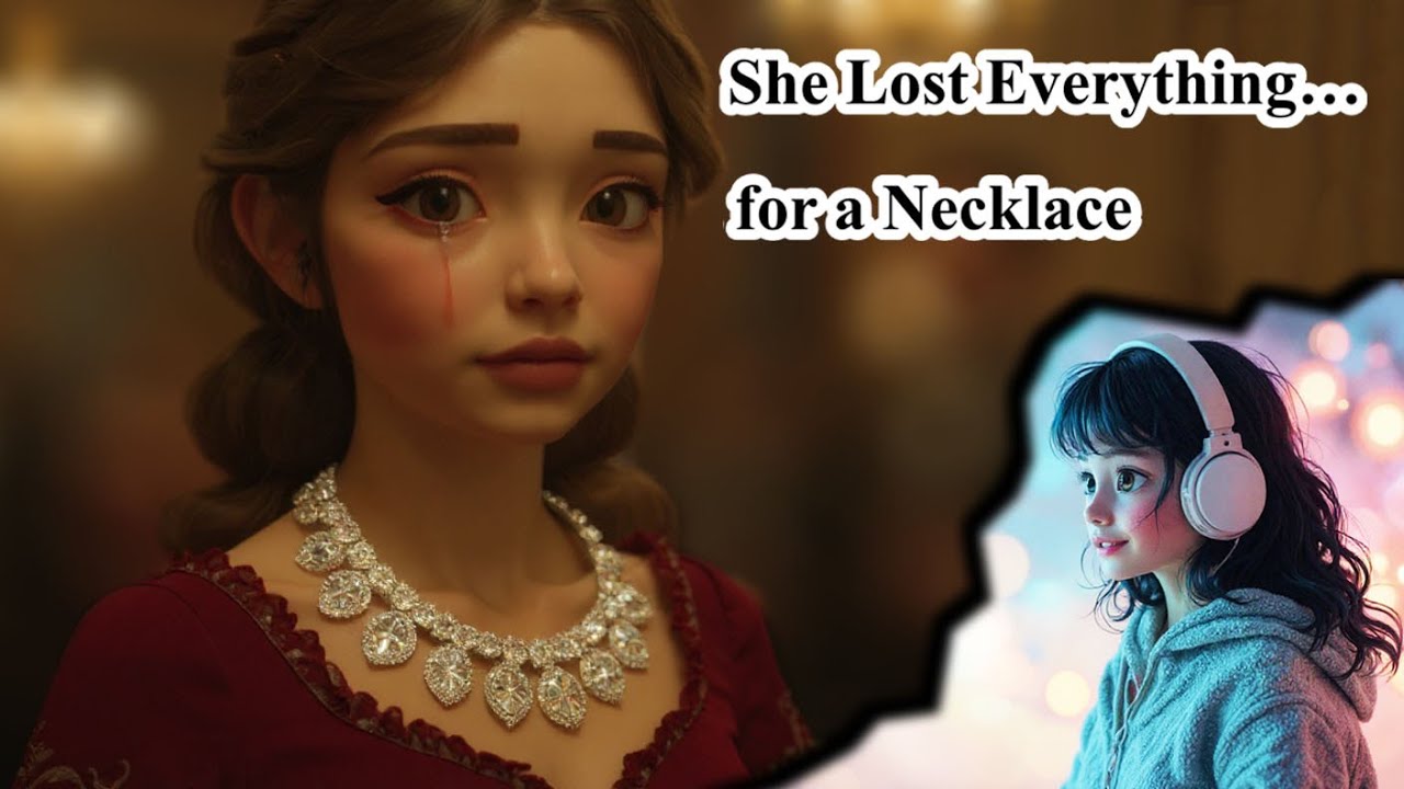 Animated Story of  “The Necklace”| by guy de maupassant