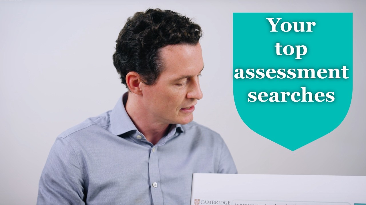 Your top assessment searches