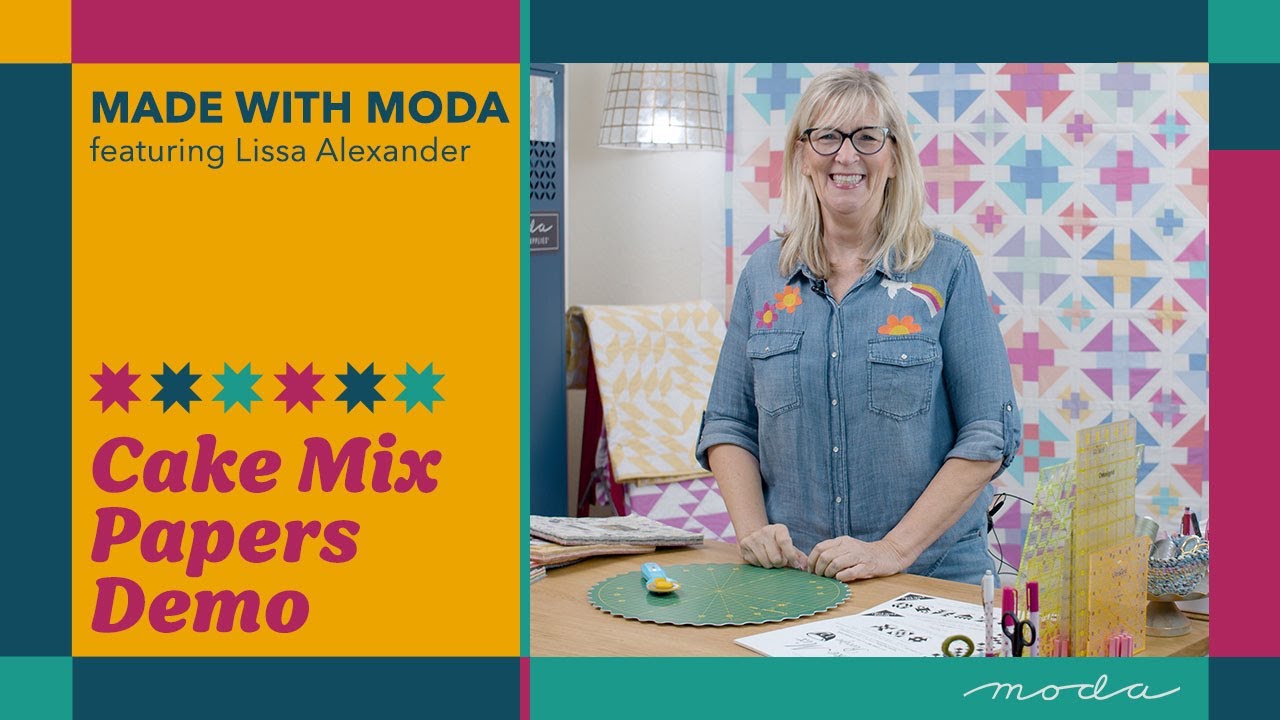 How to Use Cake Mix Papers | Demo and Trunk Show with Lissa Alexander