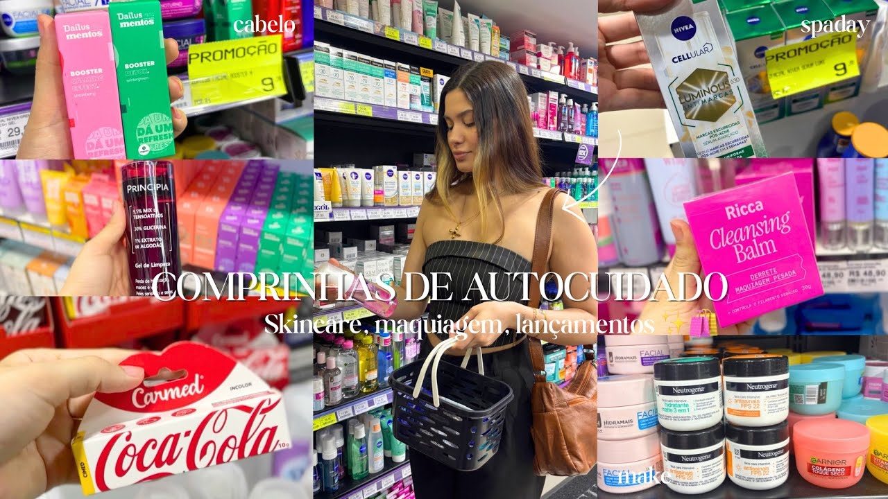 COMPRINHA DE AUTOCUIDADO 2026 ✨💄🛍️ Skincare e Makes