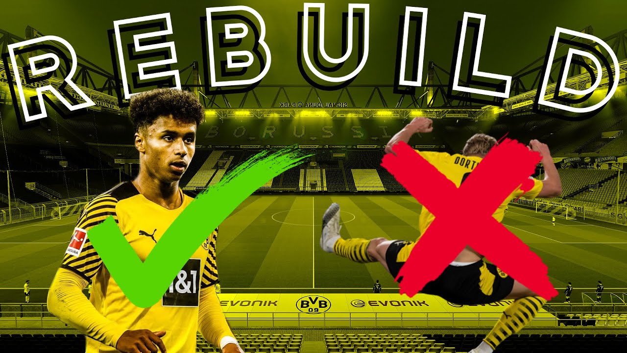 Haaland nélkül is megy... vagy nem | A BORUSSIA DORTMUND újjáépítése! | FIFA 22