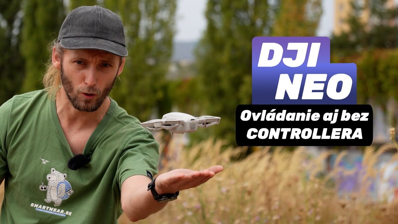DJI Neo - Automatick&eacute; prist&aacute;tie a vzlet z dlane + sledovanie objektov bez ovl&aacute;dača!