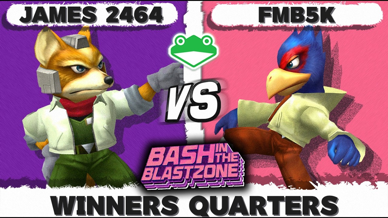 [Bash In The Blastzone 2026] James 2464(Fox) vs. FMB5K(Falco) - Winners Quarters