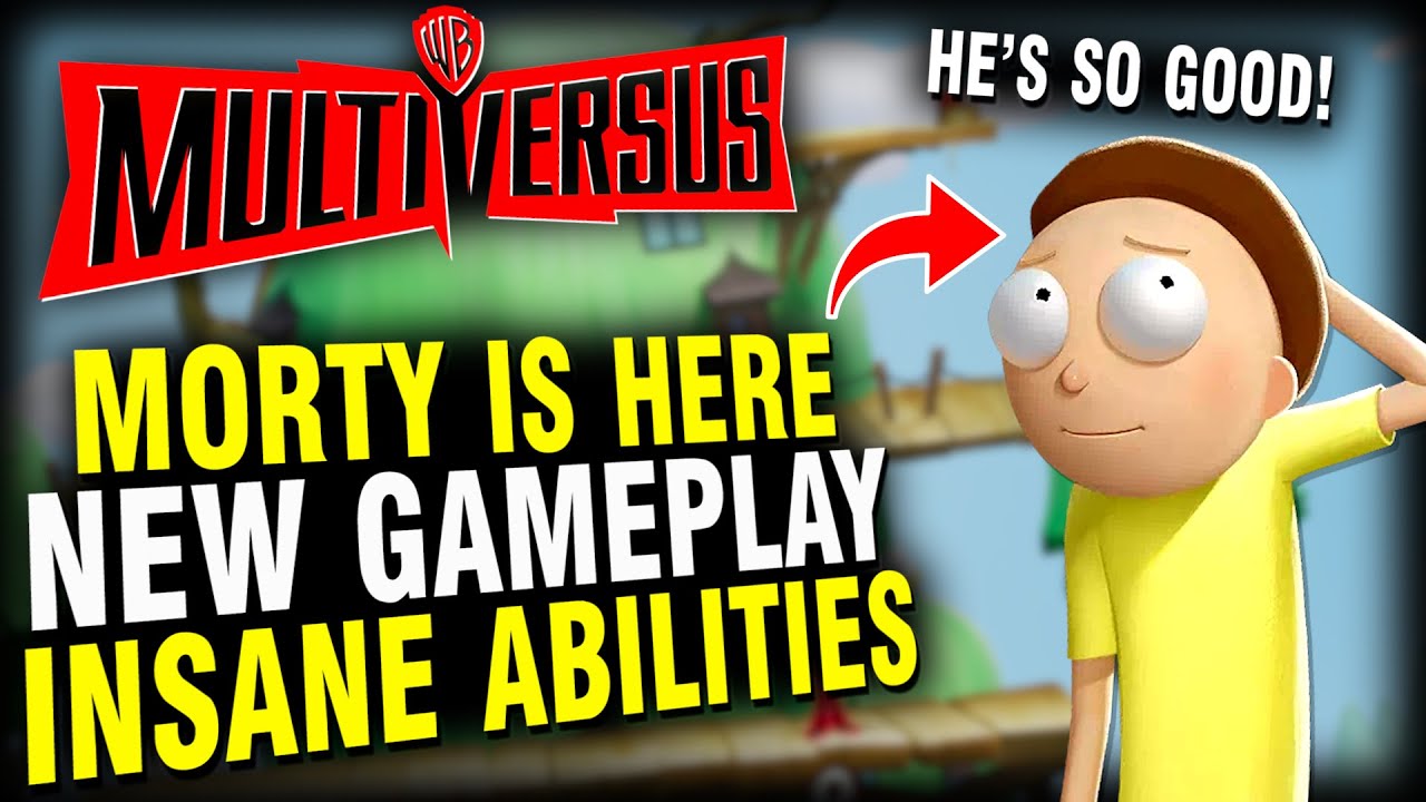 MultiVersus - New Character Morty Gameplay