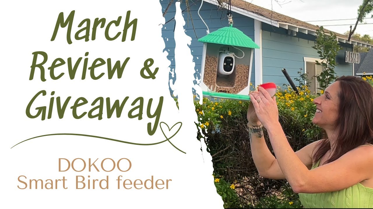 Dokoo Smart Birdfeeder Review and Giveaway