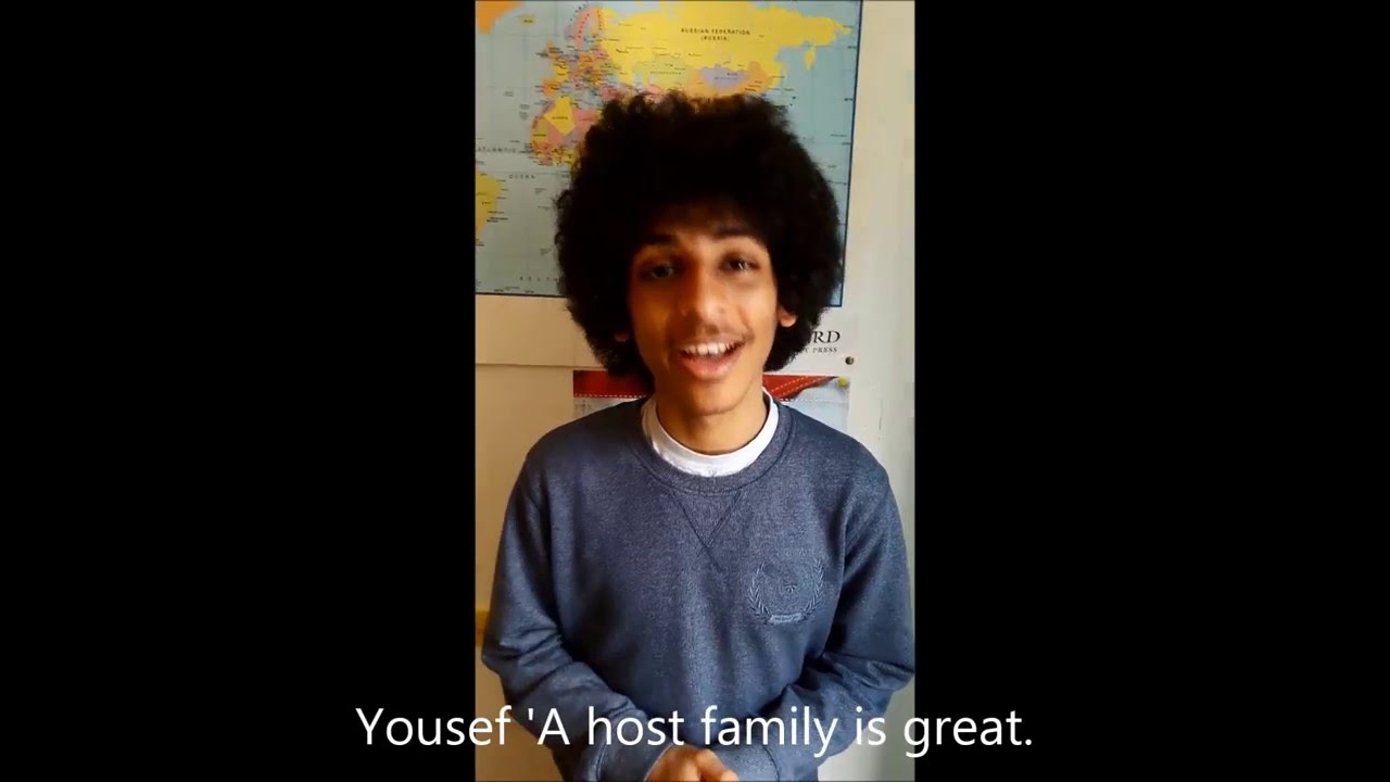 Students talk about living with host families