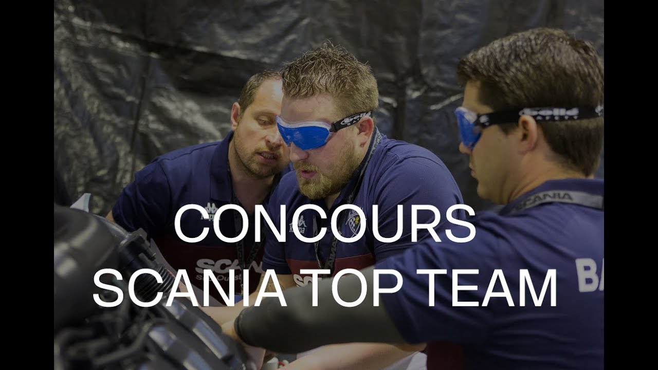 Concours Scania Top Team 2017/2018