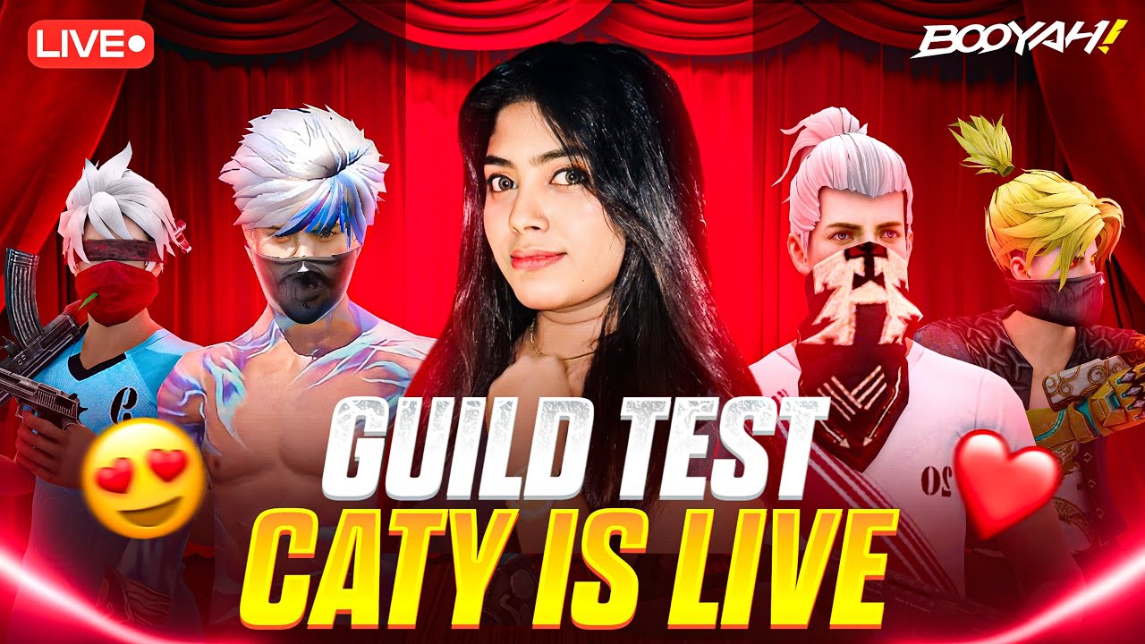 🔴Re-United Boys Guild Test ||Unlimited Rank Push❤️ || Membership Eduku|| SHORTS LIVE || CATY HERE 🦋
