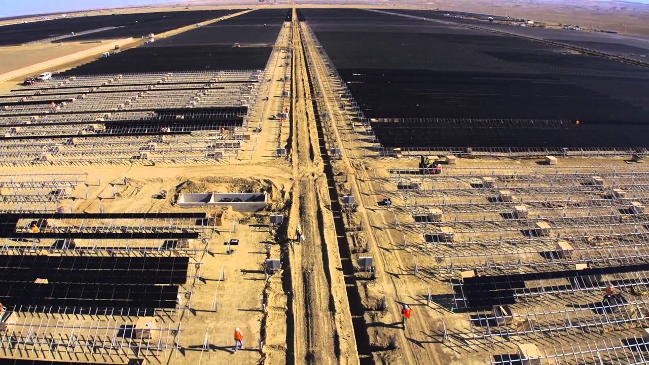 Topaz Solar Farms Construction Site