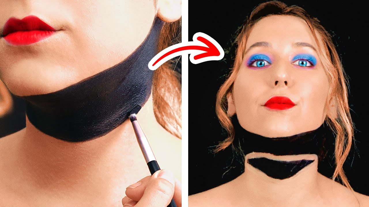 Idee di trucco spettrali e costumi di Halloween spaventosi