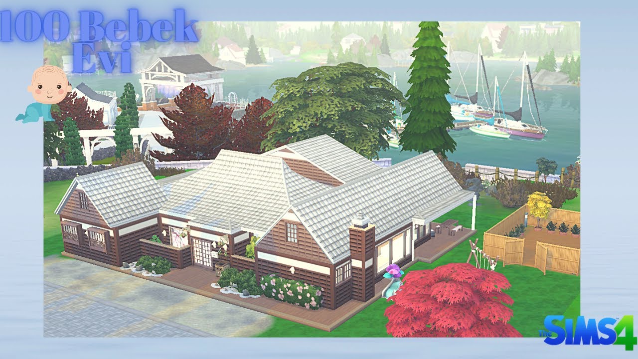 100 BEBEK SERİMİZİN EVİNİ DEĞİŞTİRDİM 100 BEBEK CHALLENGE THE SİMS 4 │ TÜRKÇE