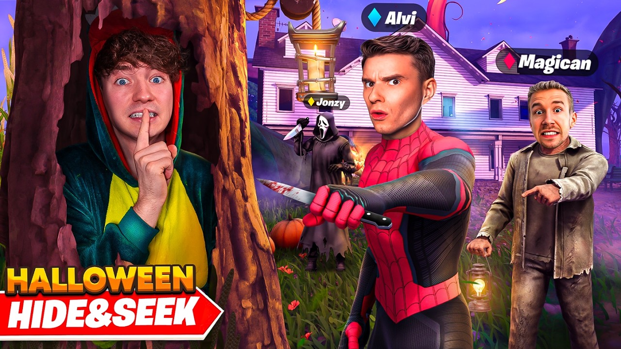 HALLOWEEN HIDE & SEEK in FORTNITE! 🎃