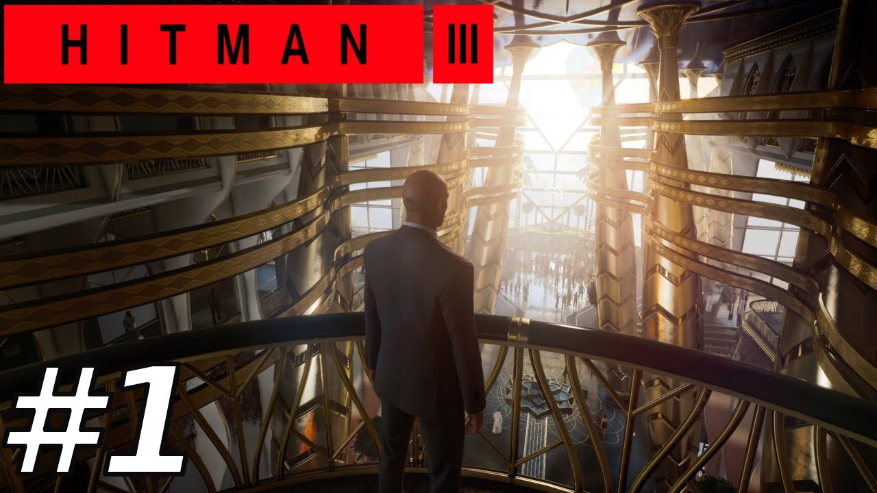 Hitman 3: Миссия 1 (ДУБАЙ) Прохождение &mdash; Побег на вертолёте (Геймплей)
