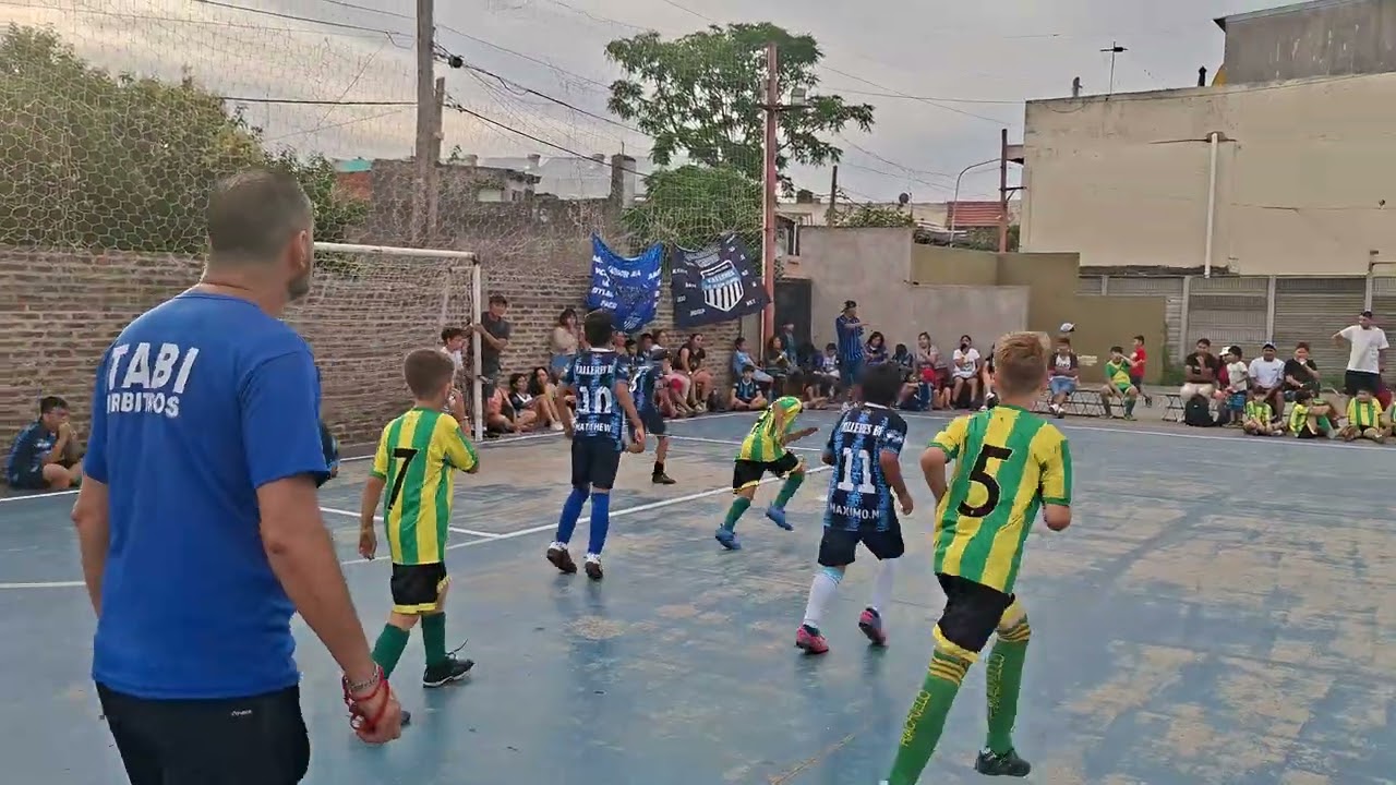 Talleres del Bajo Flores vs Union Riachuelo categoría 2017  2° tiempo 