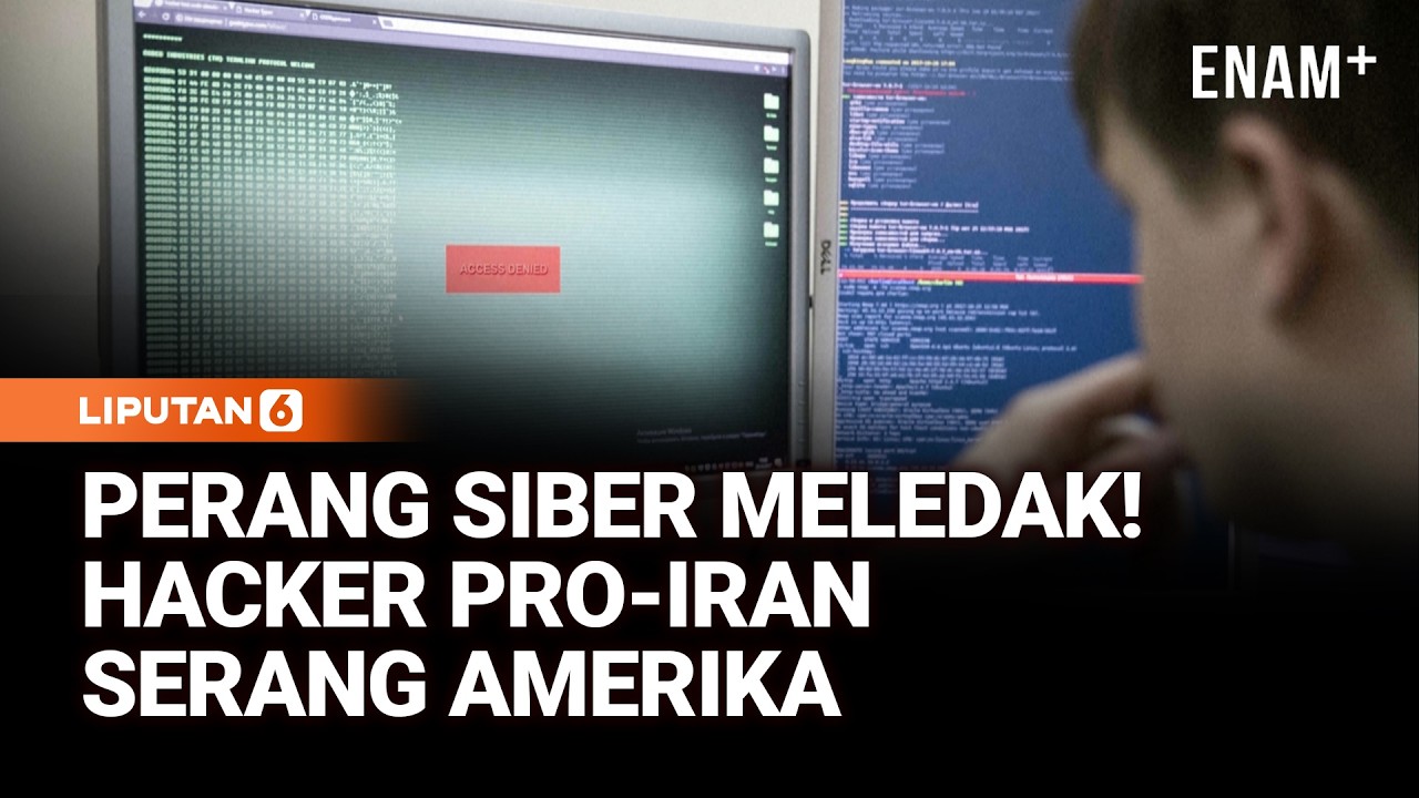 Perang Siber Meledak! Hacker Pro Iran Serang Infrastruktur AS | Liputan6