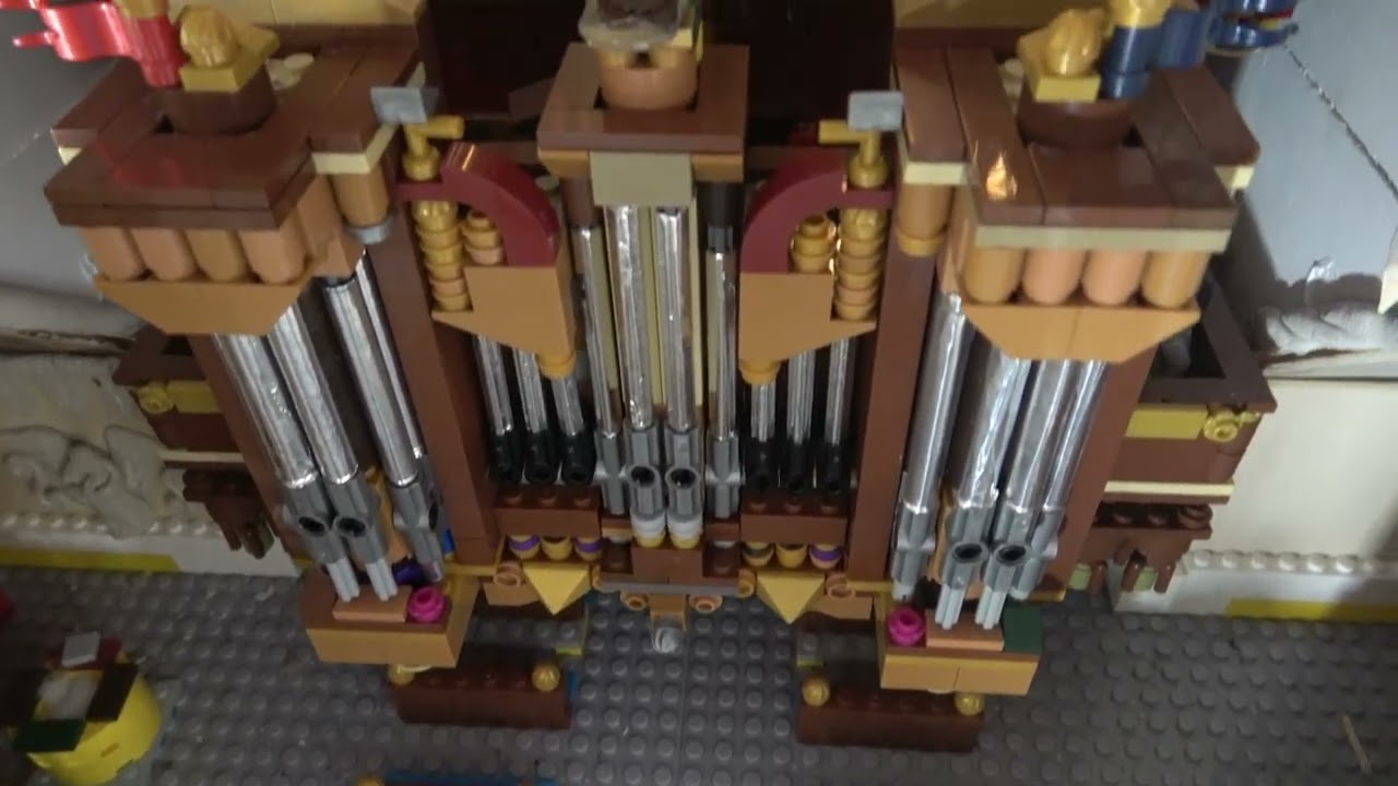A  Briks plays Finale from Vierne Organ Symphony 1  The Lego Organ of The Cathedral of Brickport