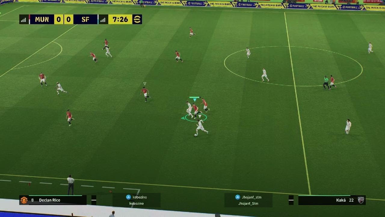 Manchester United settle for draw vs San Antonio PES 26 online challenge