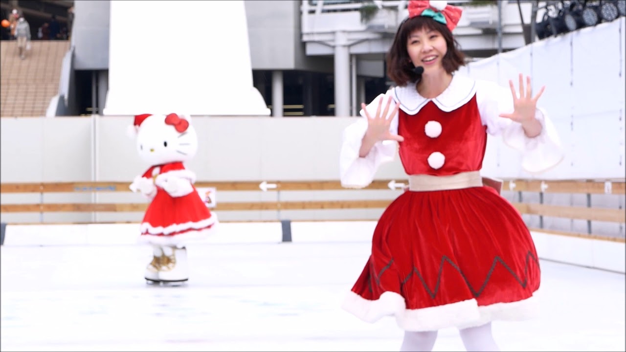 【スケート ハローキティ】Xmasイベント in流山おおたかの森 FHD