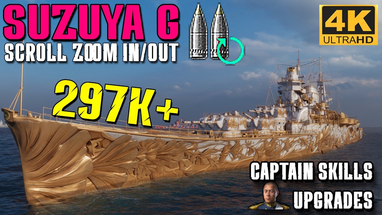 Suzuya G: New Tier 9 Japanese Curiser with Reload Booster - World of Warships