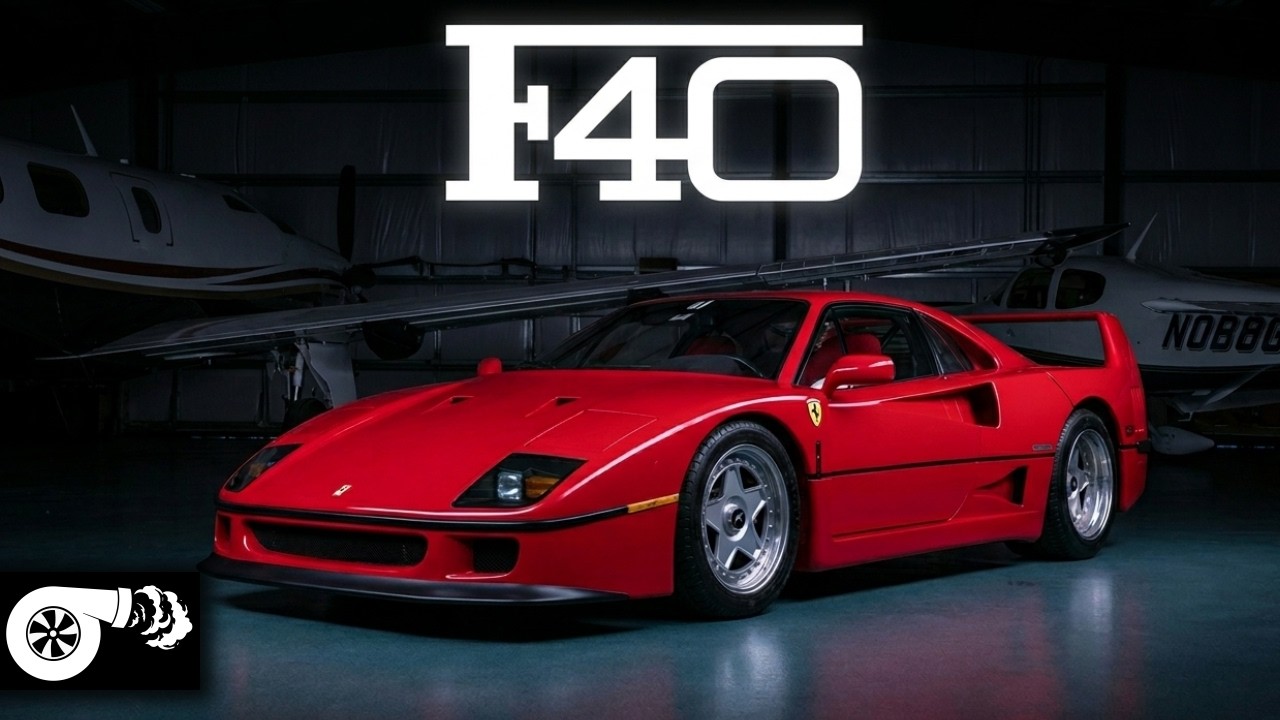 Chłodna analiza Ferrari F40 - legenda czy gokart z toną kleju?!