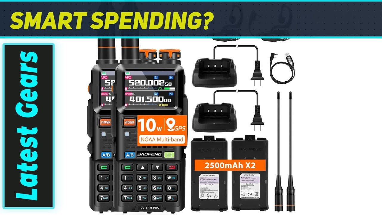 BAOFENG UV-5RM PRO: идеальная любительская радиостанция? GPS, 10 Вт и многое другое!