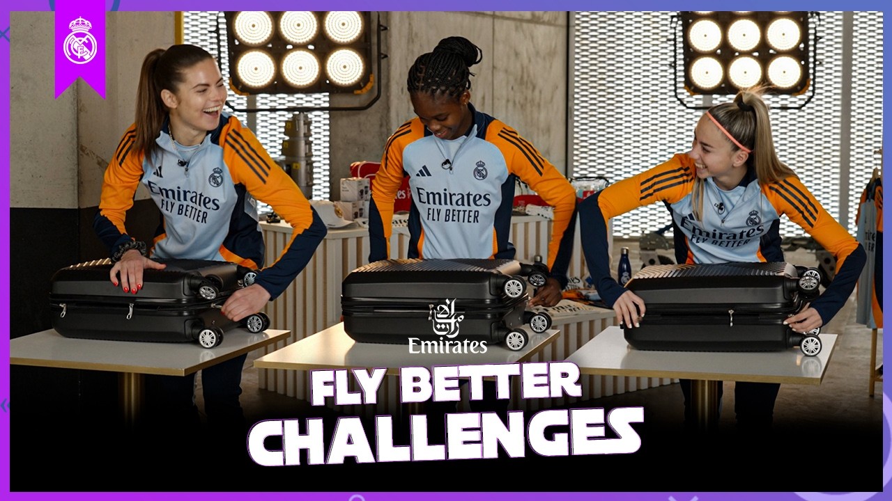 FLY BETTER CHALLENGES | Real Madrid & Emirates
