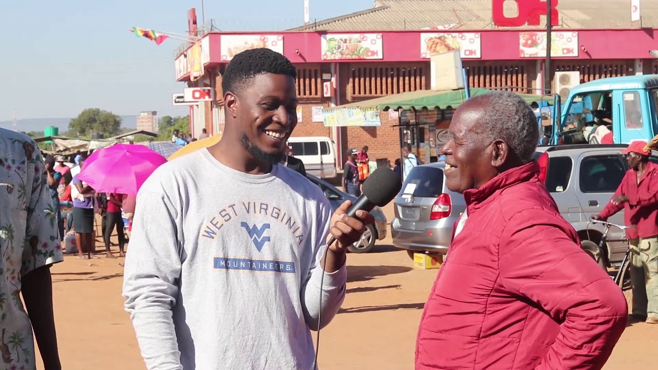 Street Quiz Zimbabwe - How many continents are in Africa?