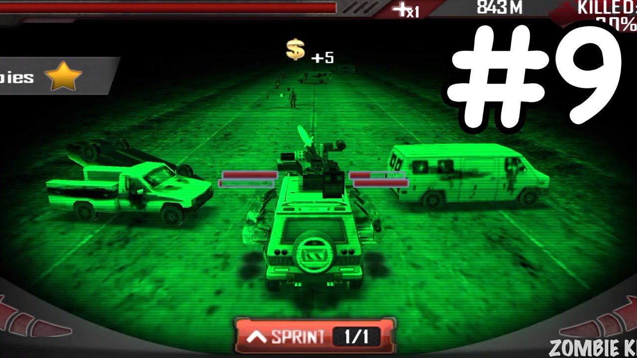 Zombie Roadkill 3D | Mission 9 | level 1 | Zombie Killer