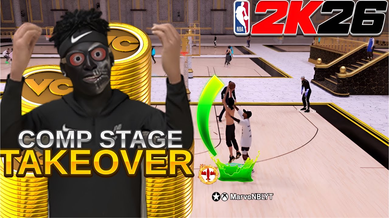 I played the FIRST COMP STAGE GAME on NBA 2K26...