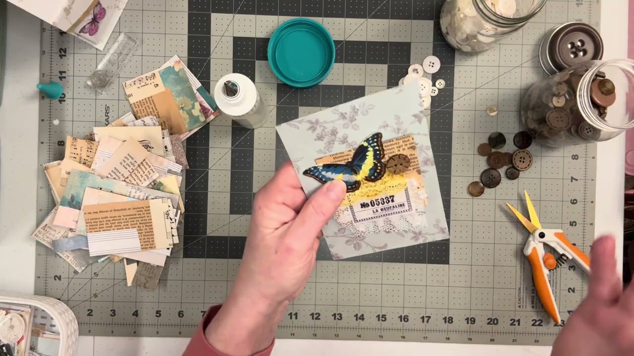 Making cluster pockets and envelope writing tucks￼￼