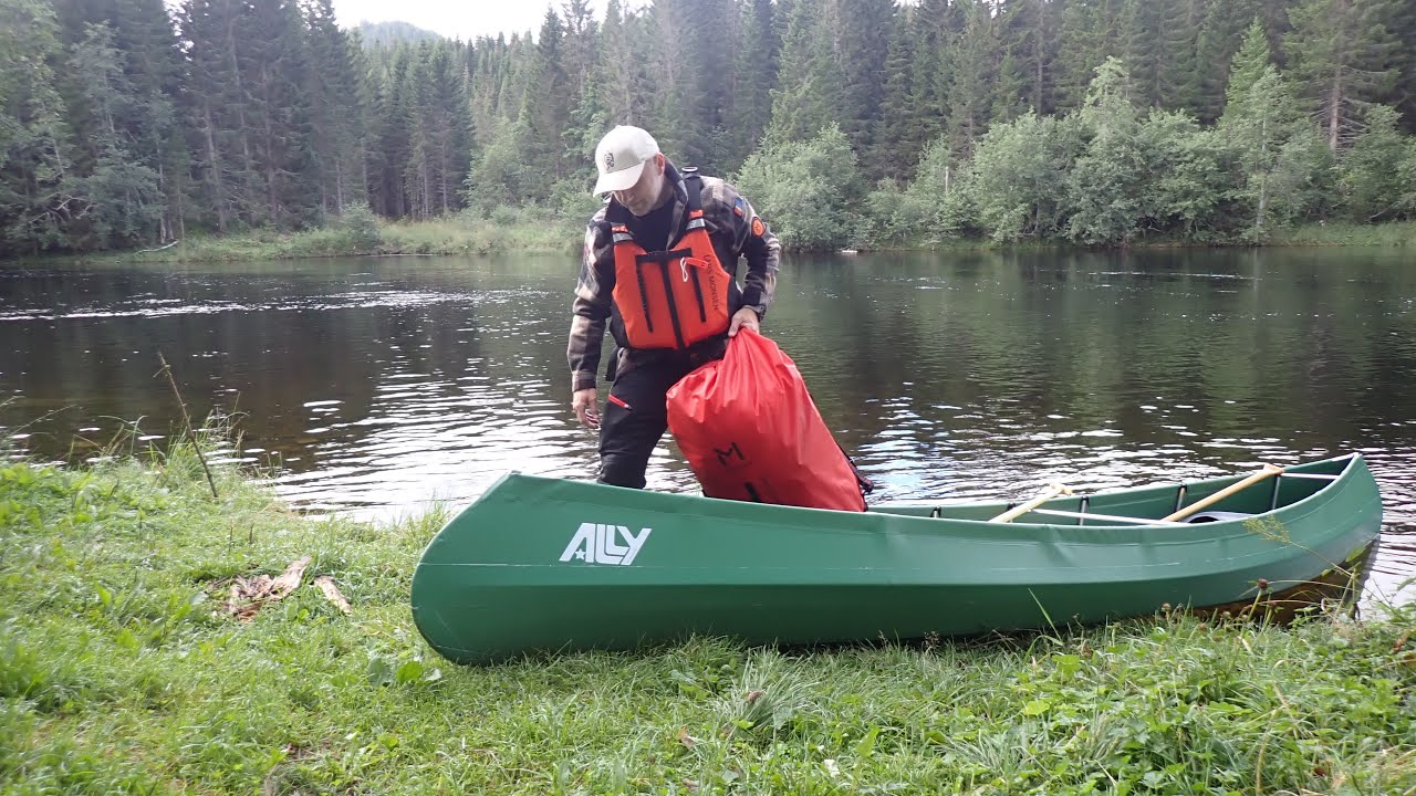 Ally kano / Ally canoe - forsterkningsduk og fjærskifte
