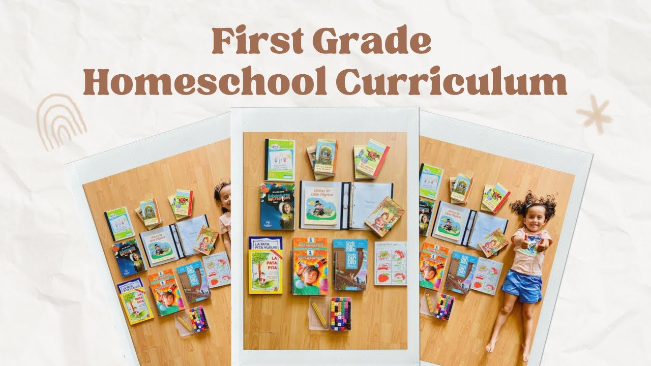 First Grade Homeschool Curriculum • What We are Using for the 2023 - 2024 School Year