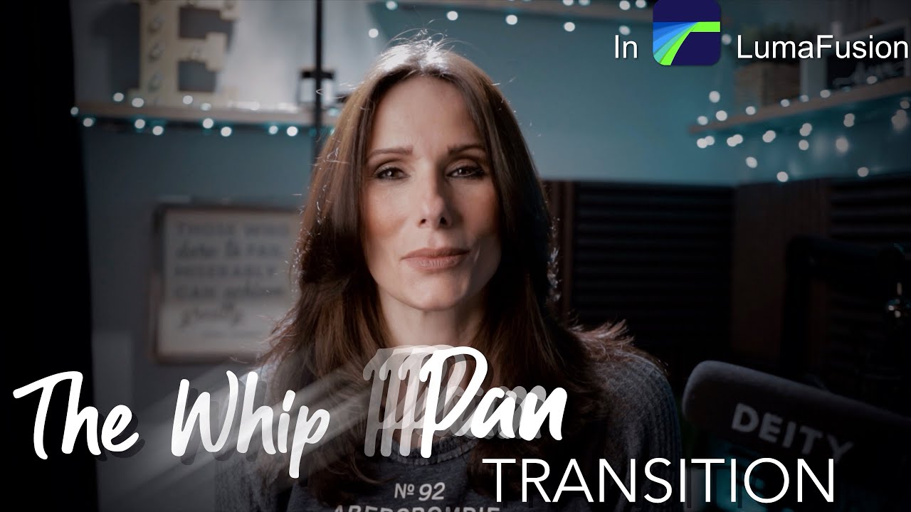 The Whip-Pan Transition In LumaFusion Tutorial