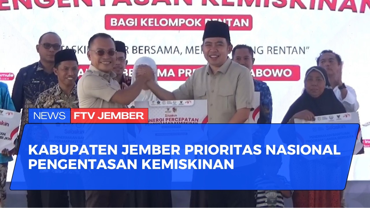 KEMISKINAN JEMBER DITARGET TURUN 1 PERSEN PER TAHUN