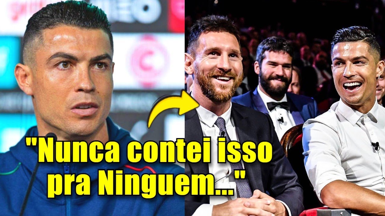 INÉDITO! CRISTIANO RONALDO REVELA BASTIDORES COM MESSI E REVELA QUEM MERECE GANHAR A BOLA DE OURO