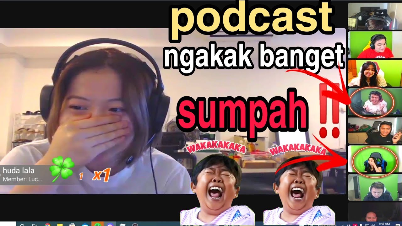 KELAKUAN OURA BIKIN FUNY DAN VANJESS NGAKAK | SATU DISCORD KETAWA | GPX PODCAST