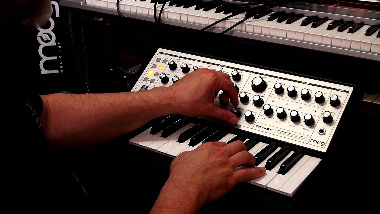 Moog Sub Phatty Exploration by John L Rice