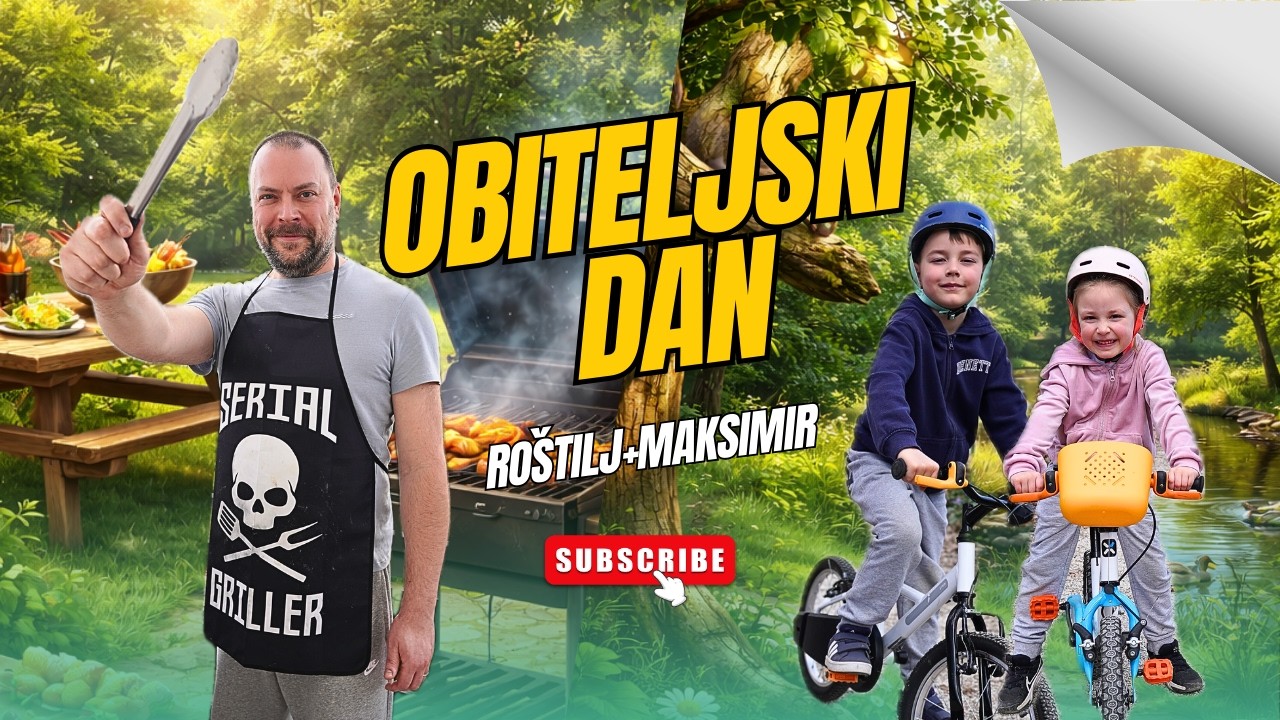 Savršena obiteljska subota 😍 Maksimir + ROŠTILJ koji je Marko razvalio 🔥