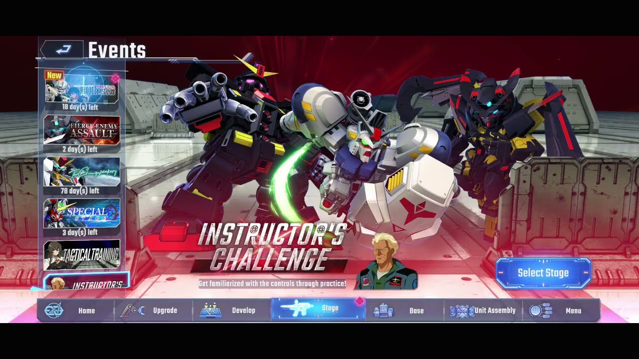 SD Gundam G generation Eternal (MS Gundam 08 MS Team👾 War for Two 🤣 Casual F2P ♥ gameplay)