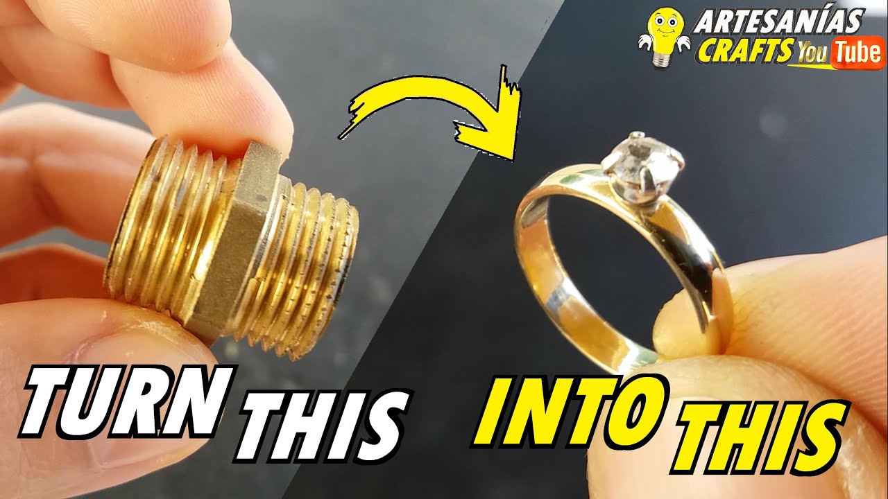 💍 Como HACER un precioso ANILLO de COMPROMISO 💍 How to MAKE a beautiful ENGAGEMENT RING
