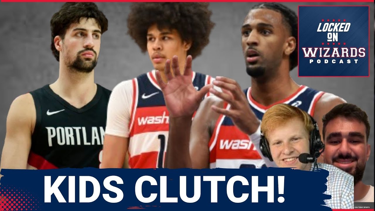 Youth Comes up CLUTCH! Sarr and George LEAD Washington Wizards Over Deni Avdija and Blazers