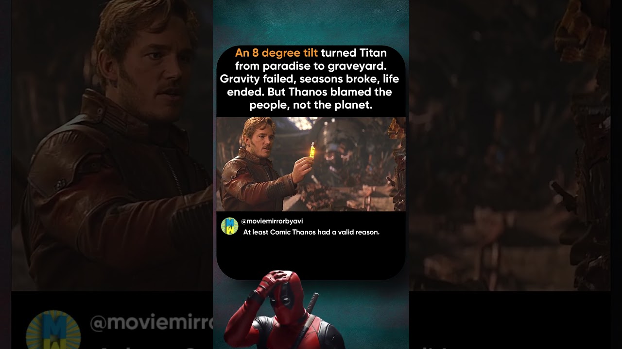The Real Reason Titan Was Destroyed (And Thanos Got It Wrong)