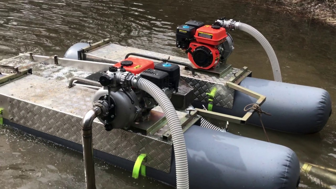 Драга на понтонах Дипсис -150/50-4” Sota. Для золотой лихорадки.