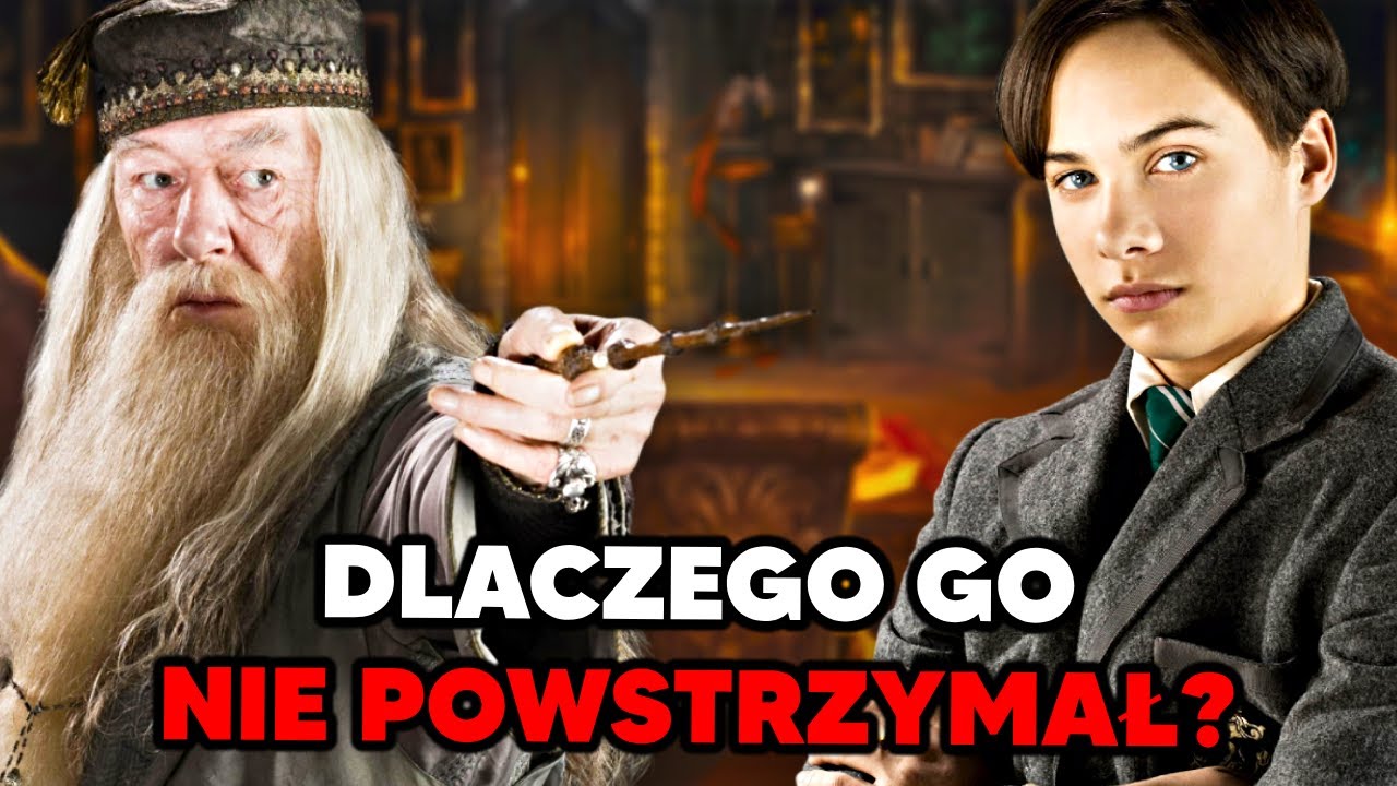 DLACZEGO DUMBLEDORE NIE POWSTRZYMAŁ TOMA RIDDLE'A? #harrypotter