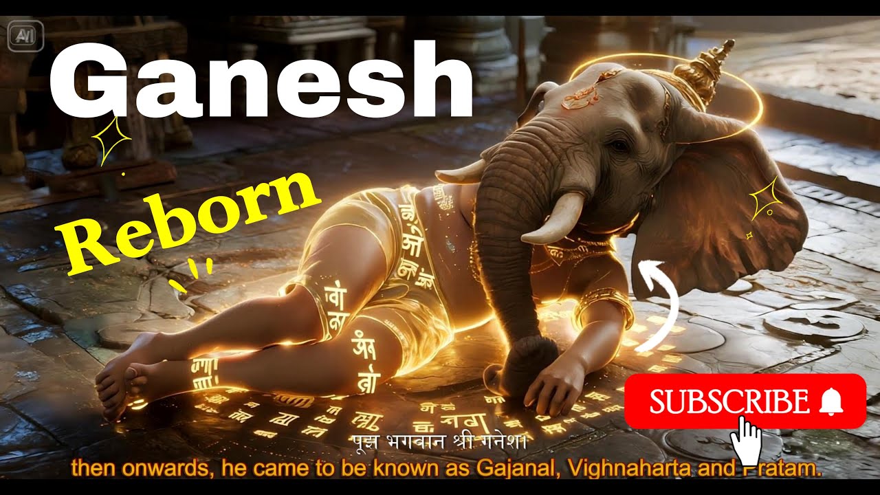 ✨ Ganesh ji 2025 Special | The Rebirth of Lord Ganesha | Ganesh Reborn Story ✨